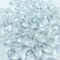50pcs 10x15mm Teardrop Crystal Glass Beads Vertical Hole Faceted Glass Teardrop Spacer Beads for Bracelets Necklace Earring DIY Jewelry Making Craft(Transparent)